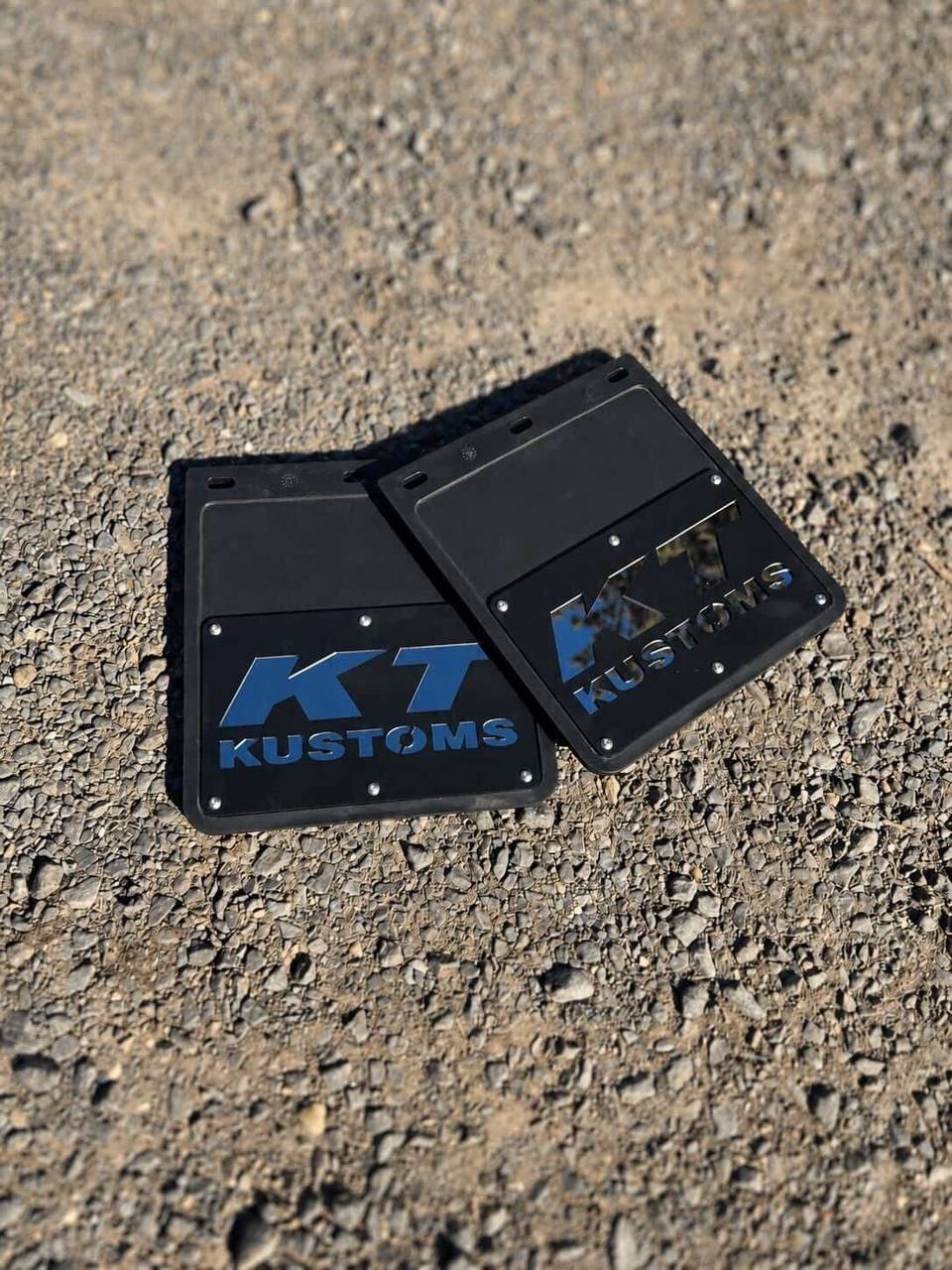 KT Kustoms Branded Mud Flaps